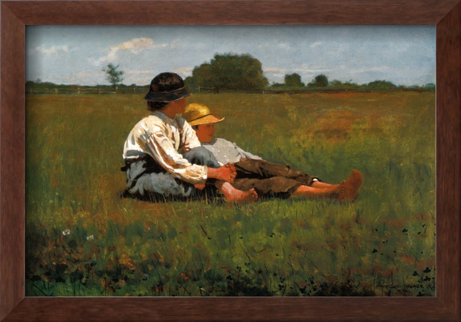 Boys in a Pasture, 1874 By Winslow Homer